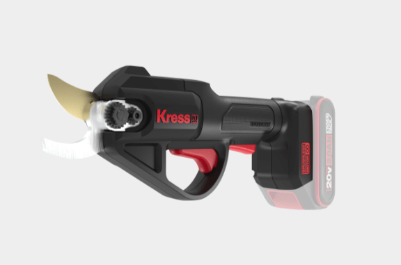 Kress KG340.9 snoeischaar 20V met KAC02 lader en KAB02 Accu