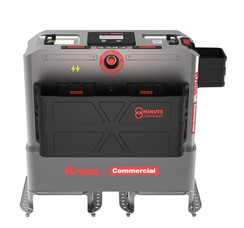Kress KAC875E Draagbaar stroomstation van commerciële kwaliteit