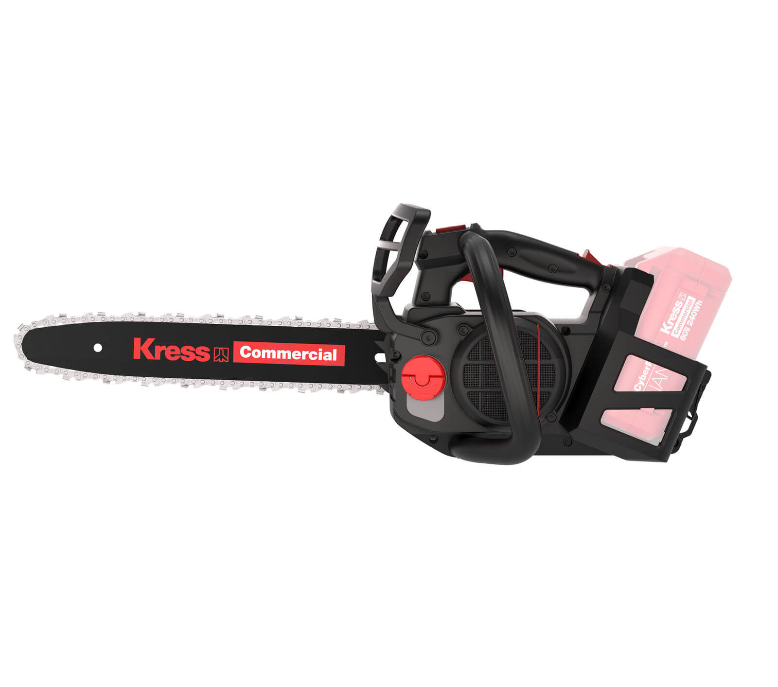 Kress KC320.9 tophandle kettingzaag 60V